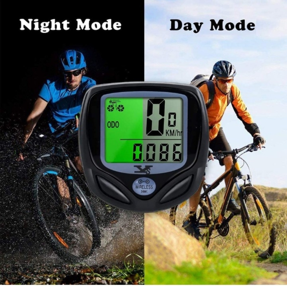 Wireless Bike Computer Digital Speedometer IPX7 Cycling Computer - Picture 2 of 9